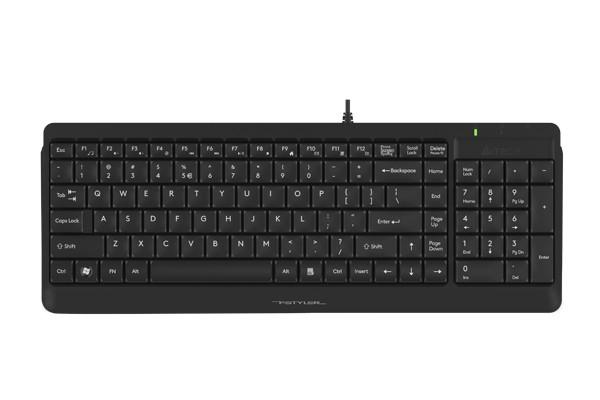 Tastatura A4Tech FK15 FN Multimedia Compact Design Black