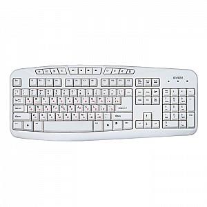 Tastatura SVEN Comfort 3050 Multimedia White
