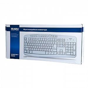 Tastatura SVEN Comfort 3050 Multimedia White
