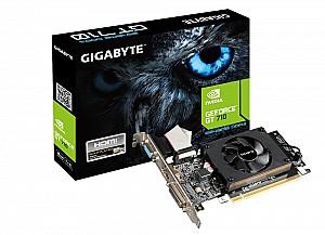 Placa video Gigabyte GT710 2GB GDDR3 Low Profile (GV-N710D3-2GL)