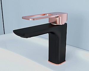 Baterie pentru lavoar Iddis Slide SLIBG00I01 Black-Gold