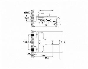 Baterie cada Iddis Calipso CALSB00I02WA