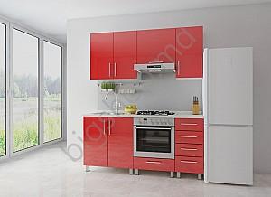 Set mobila bucatarie Fabrik Home Concord Красный 1.6 m II