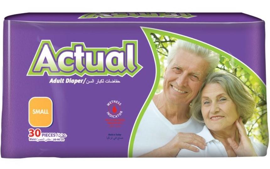 Scutece pentru maturi Actual Double S 1/30 buc.