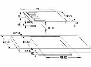 Plita pe gaz incorporabila Gorenje G 642 AB