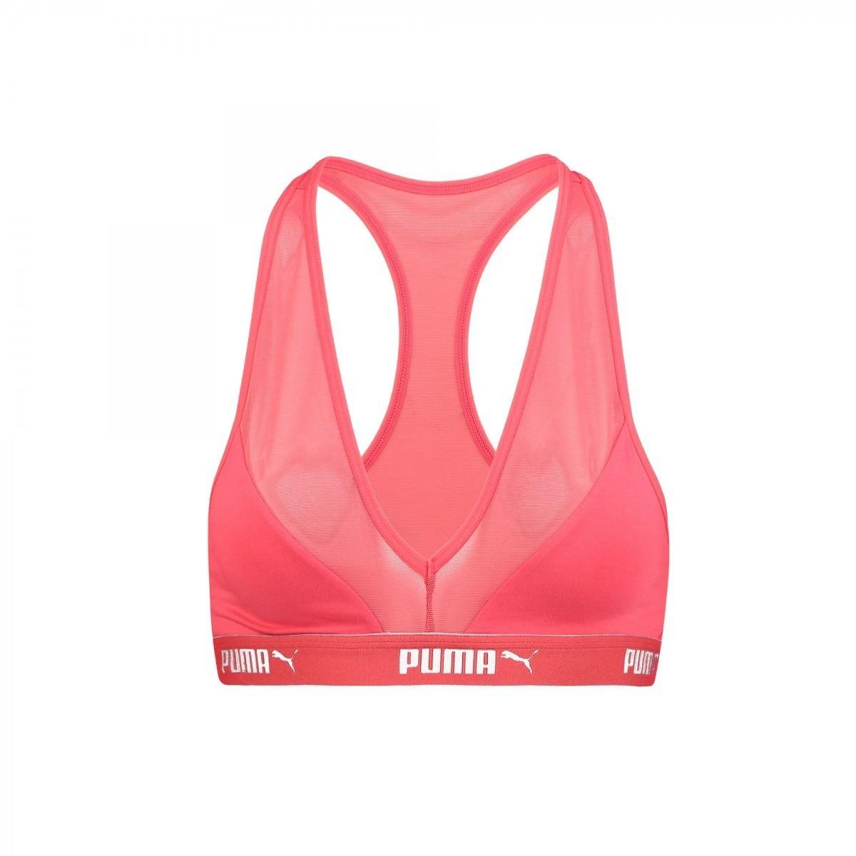 Lenjerie de corp Puma Mesh Racer Back Top 1P Hang Lightcoral