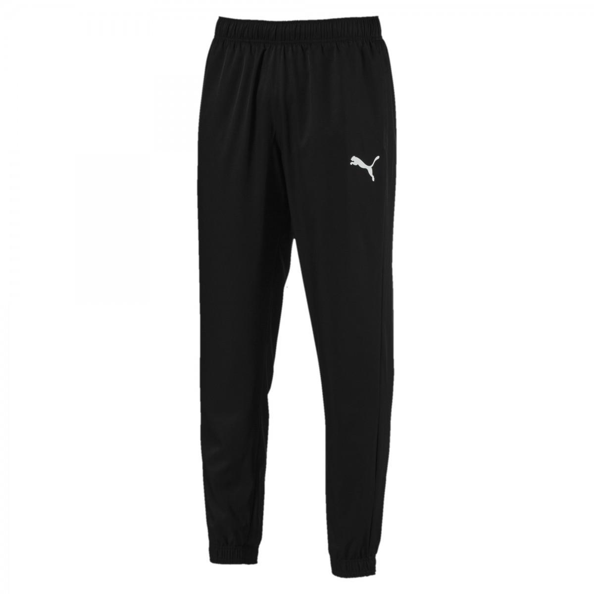 Pantaloni sport barbati Puma Active Woven Pants cl Black