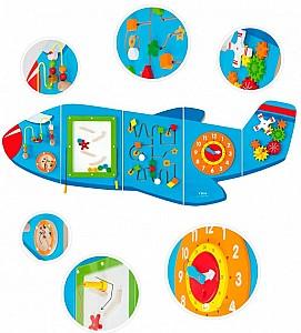 Jucarie interactiva VIGA Wall Toy  Airplane
