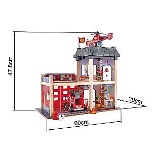 Jucarie interactiva Hape Trusa stației de pompieri