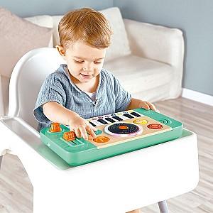 Jucarie interactiva Hape Sintetizator Music DJ Mix Spin Studio