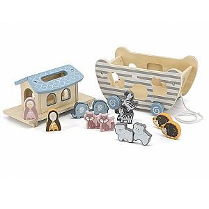 Jucarie interactiva Essa Toys Noah’s Ark Shape Sorter