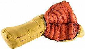 Sac de dormit Deuter Astro Pro 800 SL Left Turmeric-Redwood