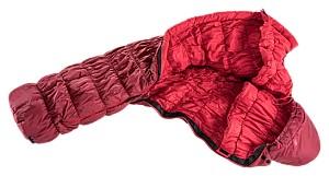 Sac de dormit Deuter Exosphere -6° L Left Cranberry Fire