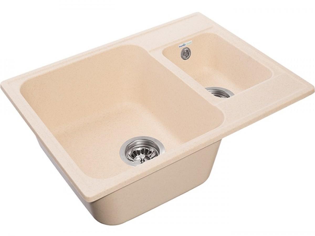 Chiuveta de bucatarie GranFest QUARZ GF-Z09 Beige