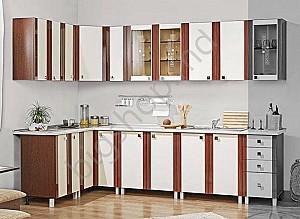 Set mobila bucatarie Ambianta Cleo-2 (2.5x1.7 m) sonoma închis