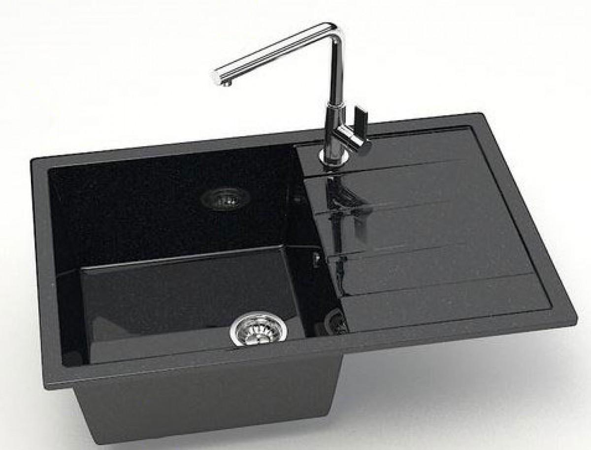 Chiuveta de bucatarie Marrbaxx Z161Q4 Black Lucios