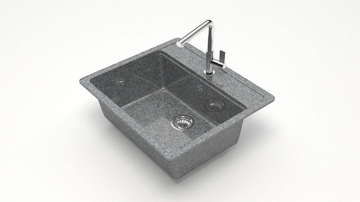 Chiuveta de bucatarie Marrbaxx Z009Q8 Grey Lucios