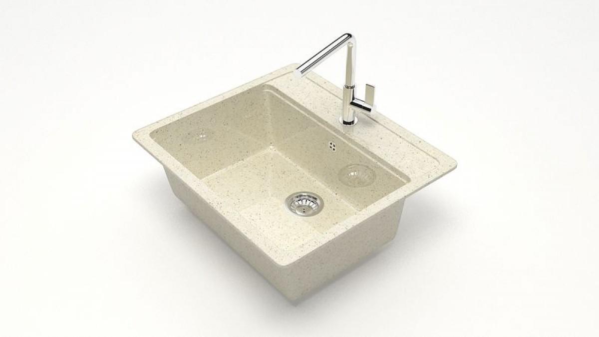 Chiuveta de bucatarie Marrbaxx Z009Q2 Beige Lucios
