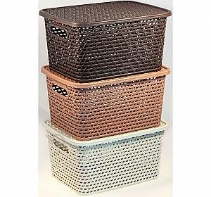 Cutie pentru depozitare Idea М2375 Brown