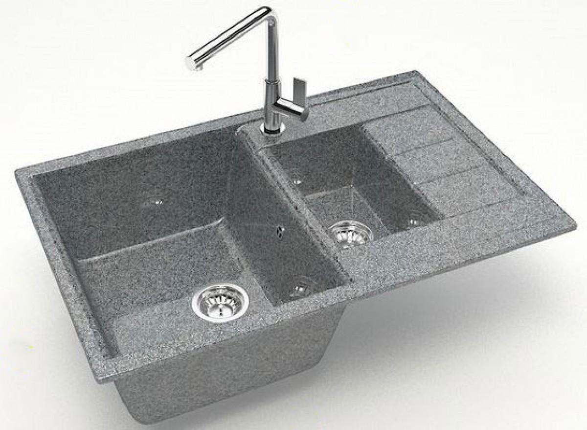 Chiuveta de bucatarie Marrbaxx Z210Q8 Grey Lucios