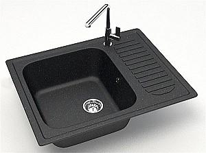 Chiuveta de bucatarie Marrbaxx F015Q4 Black Mat