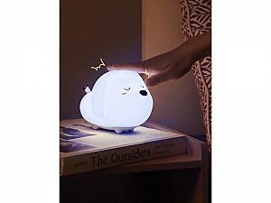 Lampa de masa Baseus Doggie Silicone Night Light White
