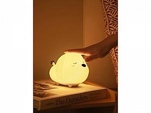 Lampa de masa Baseus Doggie Silicone Night Light White