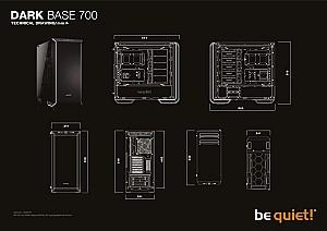 Carcasa BE QUIET! DARK BASE 700 Black