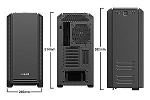 Carcasa BE QUIET! SILENT BASE 601 Window Black
