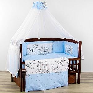 Lenjerie de pat Carapuz Ursuleț New Koala albastru