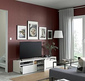 Tumba pentru televizor IKEA Besta White/Timmerviken white