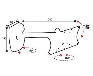 Suport pentru televizor OMB  Easy Two