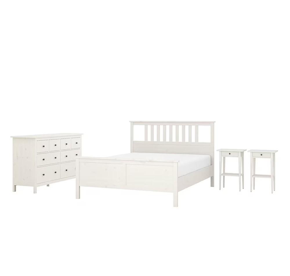 Set dormitor IKEA Hemnes White160x200 cm