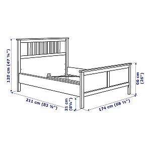 Set dormitor IKEA Hemnes White160x200 cm