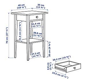 Set dormitor IKEA Hemnes White160x200 cm