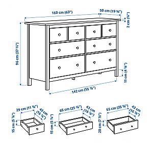 Set dormitor IKEA Hemnes White160x200 cm