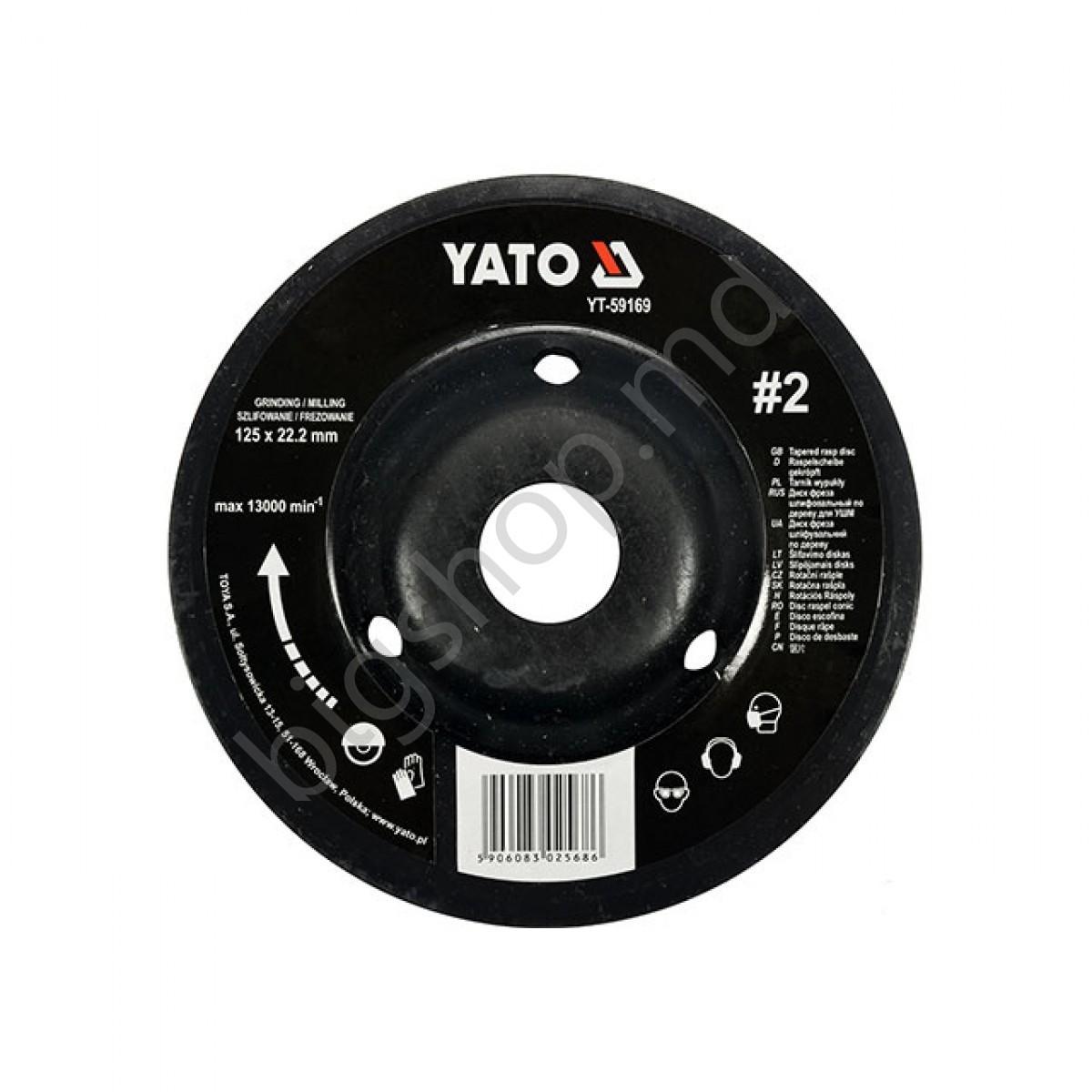 Disc de taiere Yato 125 mm
