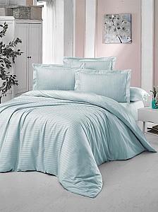 Albituri de pat SATIN DE LUX  Menta ( 1 pers.)