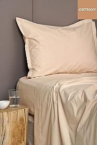 Albituri de pat Poplin Vanilla Euro