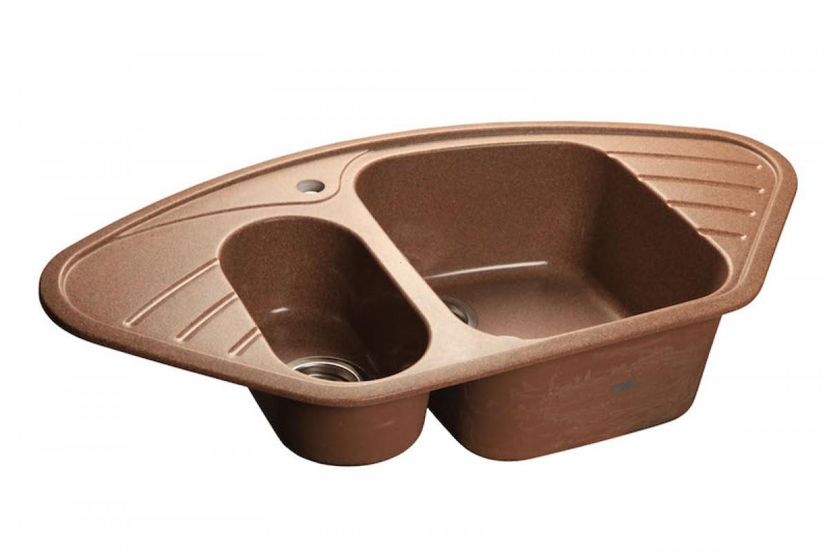 Chiuveta de bucatarie GranFest Corner GF-C960E Teracot