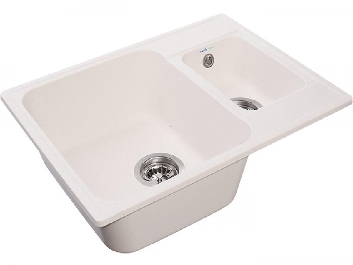 Chiuveta de bucatarie GranFest QUARZ GF-Z09 White