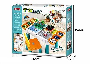 Jucarie interactiva Sluban Masa pentru joc 9in1