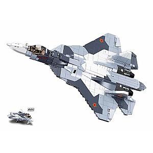 Constructor Sluban Model Bricks — Su-57 Fighter 2in1