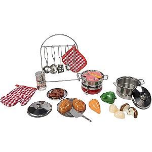 Jucarie interactiva Essa Toys Set Bucătărie (25 elemente)