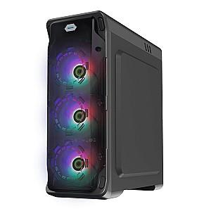 Carcasa GAMEMAX StarLight FRGB Black