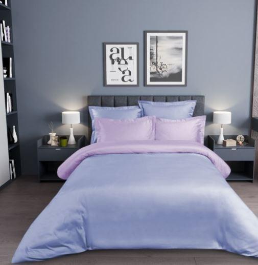 Albituri de pat SATIN DE LUX  Lila Uniton Euro