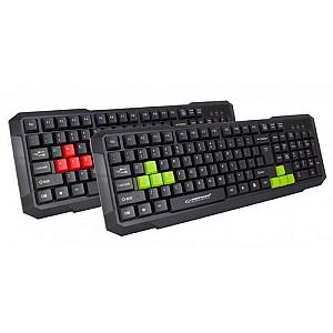 Tastatura gaming Esperanza Aspis EGK102R