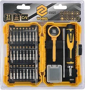 Set de scule Vorel Set de capete si biti (VOR65025)