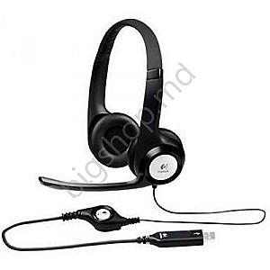 Casti Logitech USB Headset H390