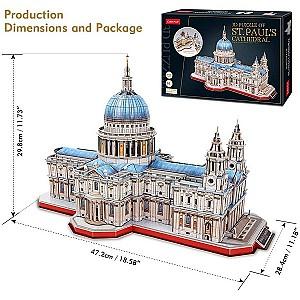Puzzle CubicFun 3D St.Paul’s Cathedral